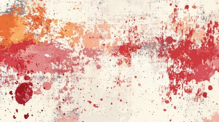 Grunge background with stains, spots, drops and dirty shabby texture. Vintage vector illustration
