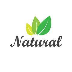 Fototapeta premium Natural Logo Design