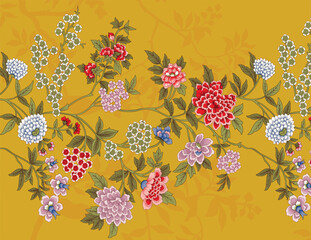 floral Graphic linear Border and patterns with clean, bold aesthetics, ideal for urban decor and fashion.
