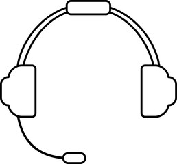 Headphone Outline Icon