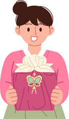 한복 여자 캐릭터