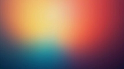 Colorful Abstract Background With Vibrant Rainbow Blur.