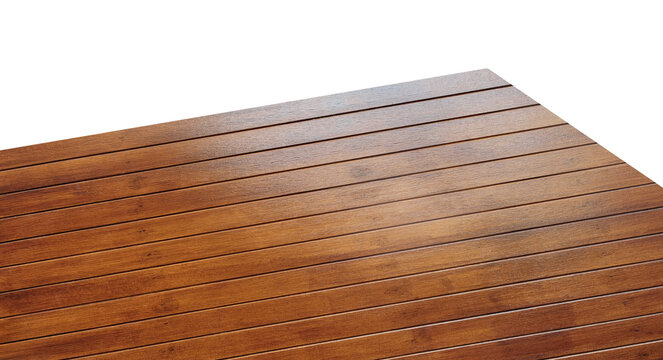 View of wood or wooden table top corner PNG transparent.
