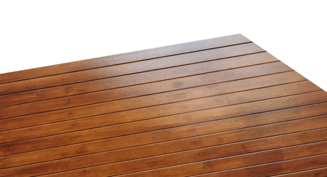 View of wood or wooden table top corner PNG transparent.