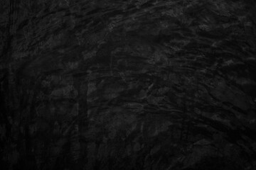 Naklejka premium Black dark concrete wall background. Pattern board cement texture grunge dirty scratched for show anthracite promote product urban floor and abstract paper design element decor. Blackboard blank.