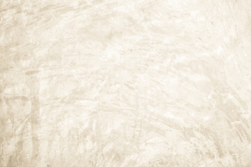 Dark old concrete wall texture background. Close Up retro plain cream color cement wall background texture. Design paper vintage parchment element show or advertise or promote product on display.