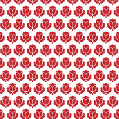 Flower pattern design with background