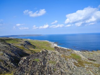 view of the coast of the sea