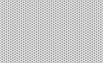 Isometric grid seamless pattern template with a mockup design, ideal for creating geometric designs. Vector illustration.