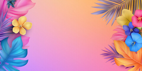 Blumenherz - Muttertag - Valentinstag Hochzeit und sonstige Feierlichkeiten. Karte Banner mit Platz f&uuml;r Text