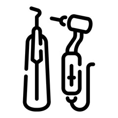 hand mirror Line Icon