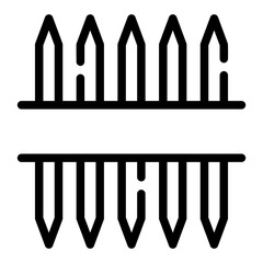 toothbrush Line Icon