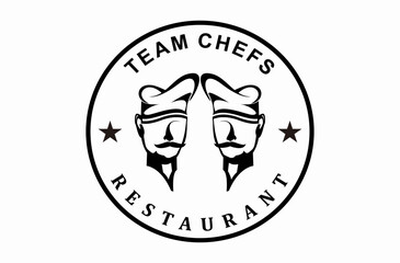 Professional chef restaurant,logo design inspiration