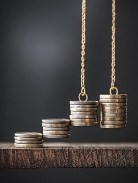 Examining the balance of leverage and its critical influence on cost of capital, portrayed through financial decision-making contexts