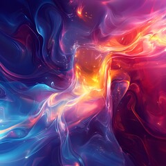 High resolution gradient abstract background with colorful shades perfect for futuristic projects