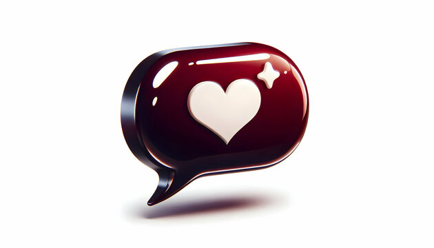 Valentine A dark red speech bubble with a glossy finish, featuring a white heart in the middle and a curved po2.jpg