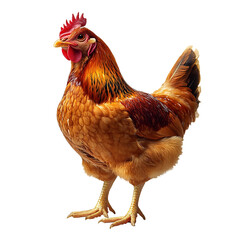 Fototapeta premium chicken isolated on white background