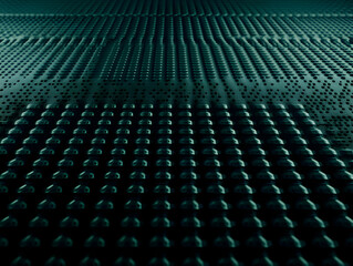 Fototapeta premium Dark Teal 3D Abstract Background