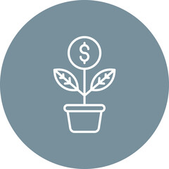 Money Plant Icon