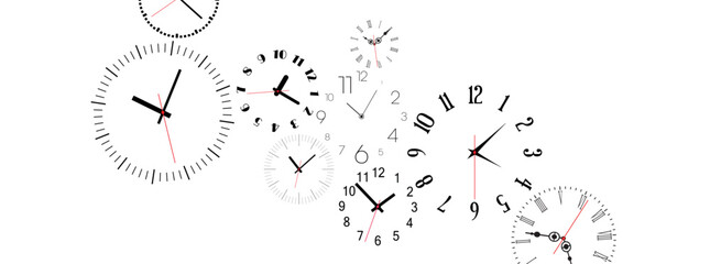 background with time	