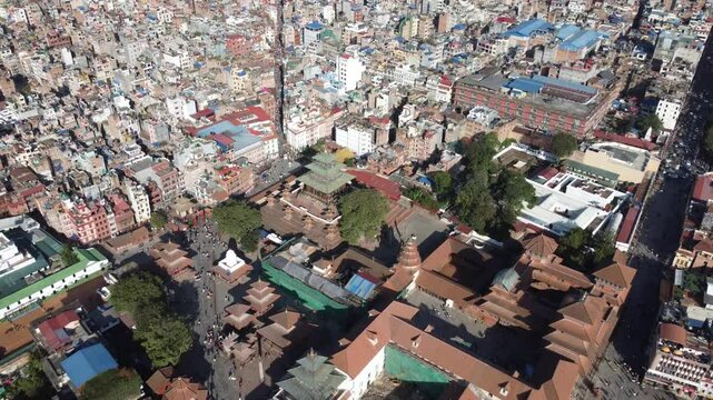 Kathmandu Durbar Square, also known as Basantapur or Hanuman Dhoka Durbar Square, is a UNESCO World Heritage Site in the heart of Kathmandu, Nepal. Renowned for its traditional Newari architecture.