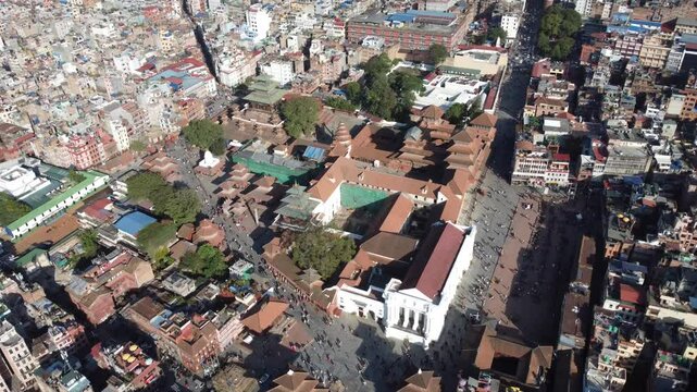 Kathmandu Durbar Square, also known as Basantapur or Hanuman Dhoka Durbar Square, is a UNESCO World Heritage Site in the heart of Kathmandu, Nepal. Renowned for its traditional Newari architecture.
