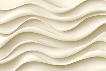Creamy Wave Abstract Background Illustration