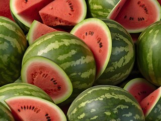 close up photo of fresh watermelon