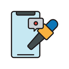 Radio and Press Sticker