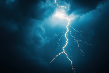 Stunning Image of a Lightning Strike Captured in Gigapixel Resolution for High-Quality Prints and Artwork