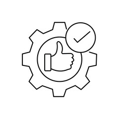 Best practices icons symbol vector elements for  web