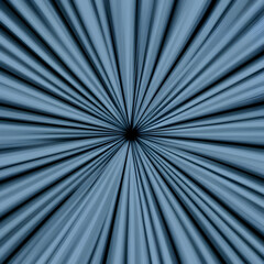 Abstract Blue Radial Burst Background Illustration