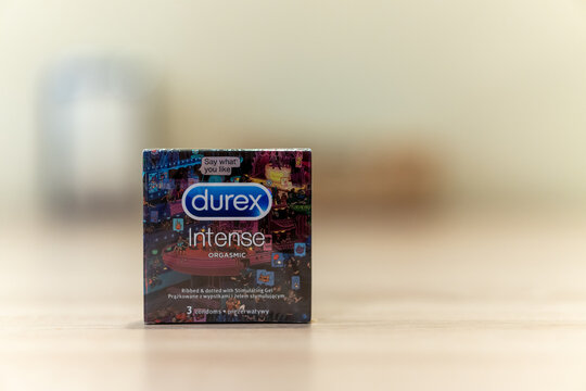 Durex Intense condoms on ta