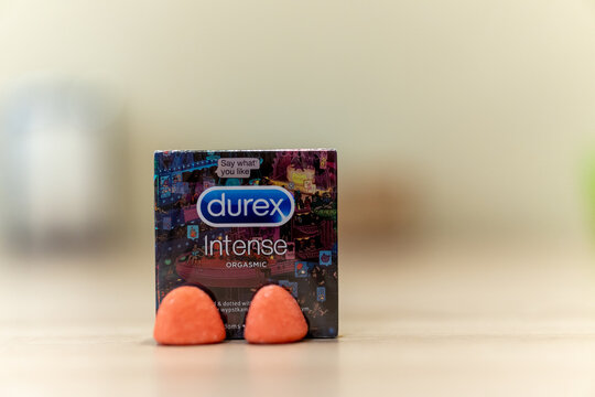 Durex Intense condoms on ta