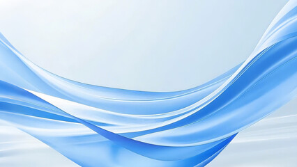Obraz premium abstract blue wave background