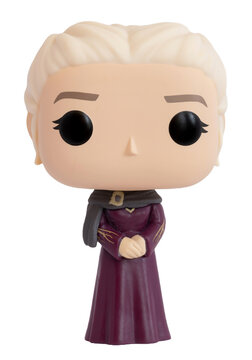 Dortmund - Deutschland 5. Januar 2025 Funko Pop Figur Targaryen - Studio Aufnahme

