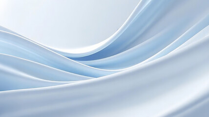 abstract white silk wave background