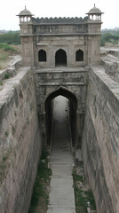 Fototapeta premium Ancient Stone Archway Illustration