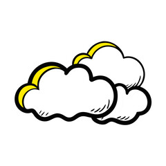 Cute Sun Character Vector with Glasses
