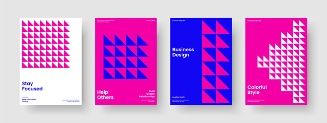 Abstract Book Cover Template. Geometric Brochure Layout. Isolated Flyer Design. Report. Poster. Background. Business Presentation. Banner. Handbill. Advertising. Pamphlet. Notebook. Magazine