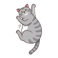 Playful Cat Clipart for Designers and Creators