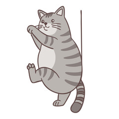 Playful Cat Clipart for Designers and Creators