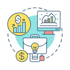 Finance and Innovation Icon Collection