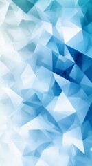 Obraz premium Blue abstract background. Geometric abstract shape, ai generated
