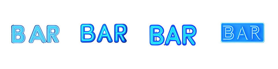 Fototapeta premium Stylized blue bar graphic design elements in a minimalist geometric layout This abstract symmetrical pattern could be used as a corporate branding identity finance or banking symbol