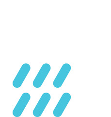 Weather illustration icon flat art design