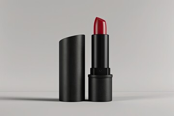 Obraz premium red lipstick tube