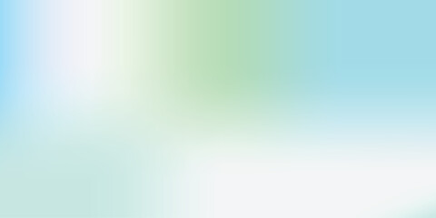 Light Blue, Green blurred background. Colorful illustration in abstract style with gradient. Elegant background for a brand book.