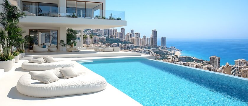 A contemporary minimalist one-storey garden house featuring a flat roof, extensive glass surfaces, and clean architectural lines, placed on an isolated white backdrop. The design showcases simplicity 