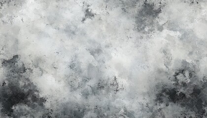 Obraz premium Abstract Grayscale Texture with Soft Cloud-Like Patterns for Creative Background or Design Element Usage